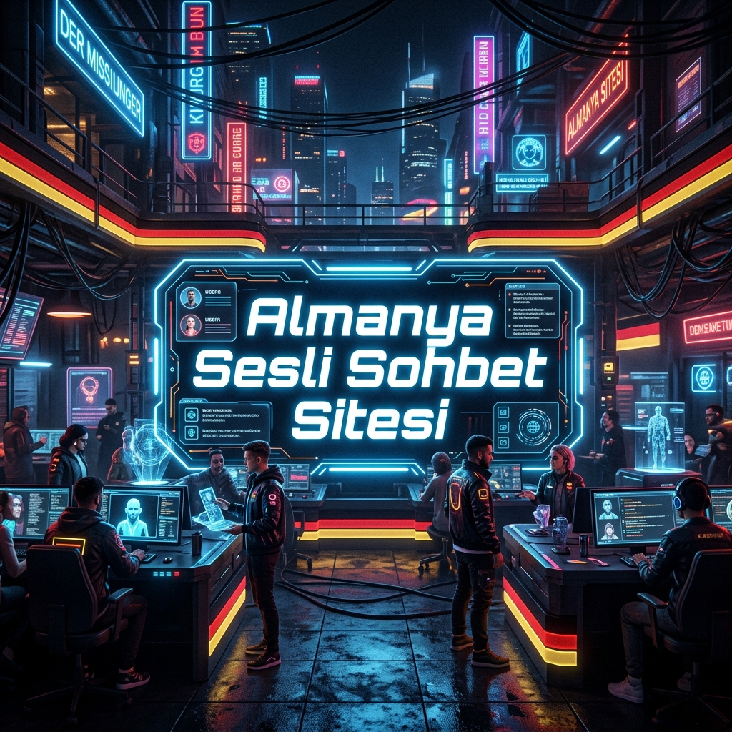 Almanya Sesli Sohbet Sitesi